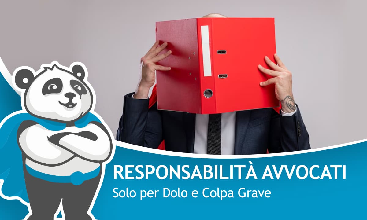 novità per le assicurazioni degli avvocati, potrebbe essere responsabili solo per dolo e colpa grave